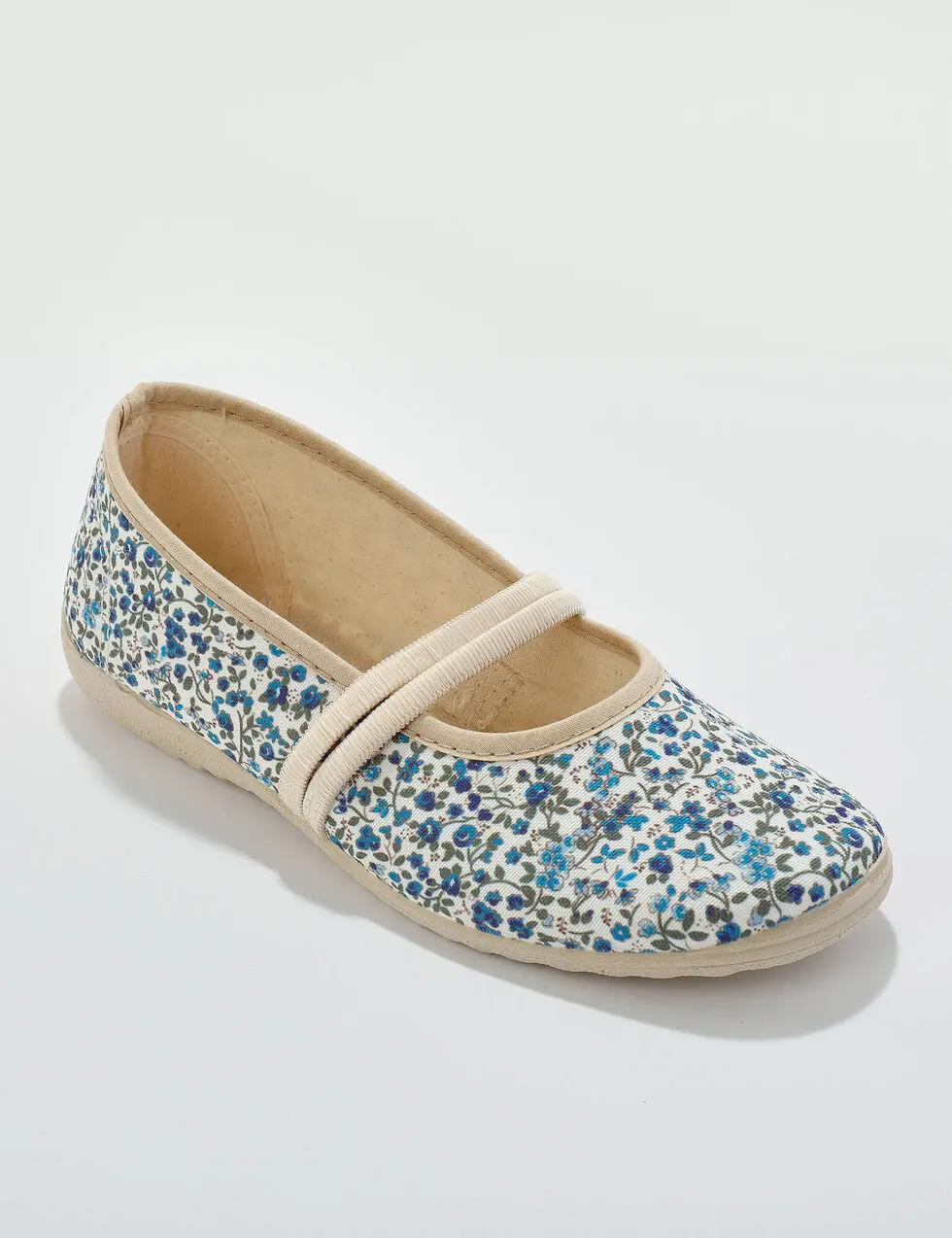 Chausson forme babies imprimé Blancheporte, référence 584301-01