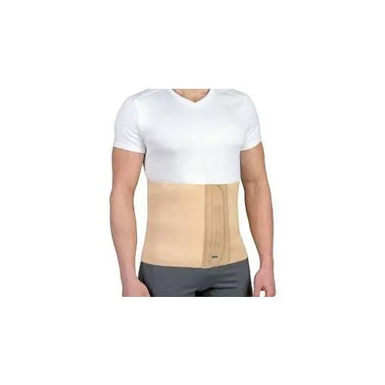 Bande abdominale en coton EMO taille M portée sur un tee-shirt