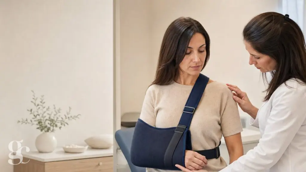 Fascia di immobilizzazione dopo intervento chirurgico alla spalla: come prescritto
