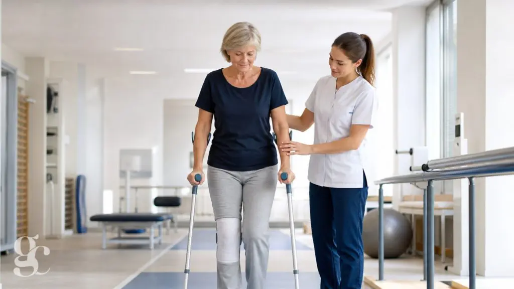 Convalescence après une prothèse du genou : mobilité, cicatrice et alertes