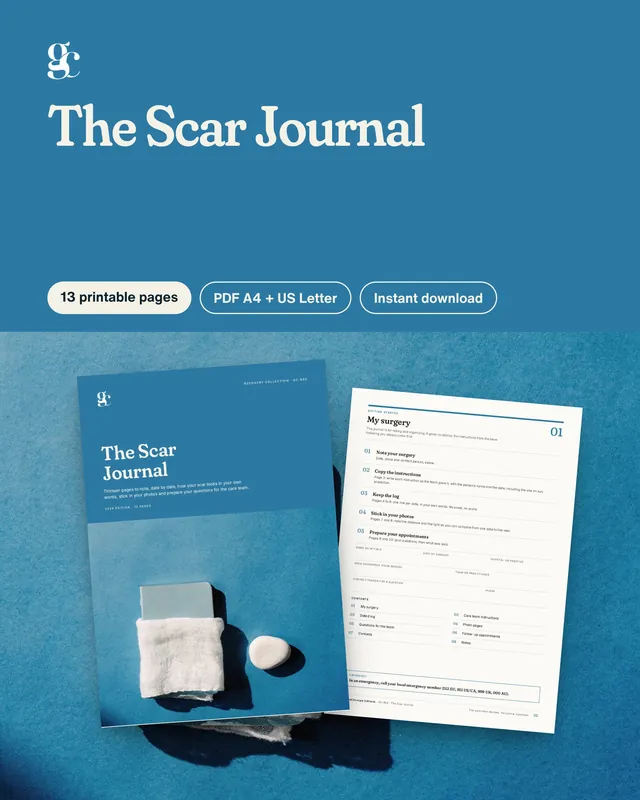 Couverture : Scar Journal